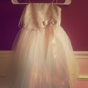 David’s bridal flower girl dress